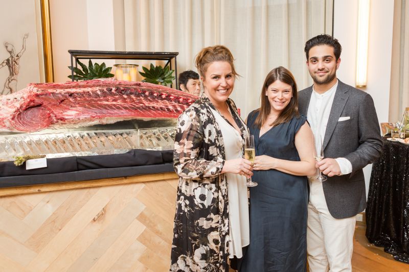 Party hosts Williams Sonoma PR Director Kendall Coleman, Top Chef’s Gail Simmons, and Regalis Food’s Ian Purkayastha