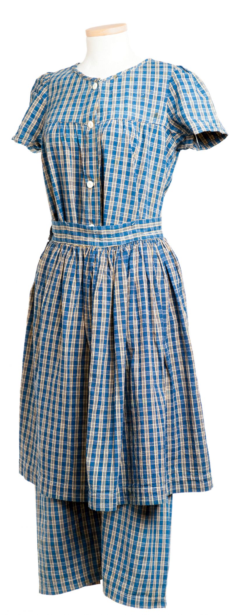 Early 20th century - A Charleston shop called “Clark’s” purveyed this cotton outfit for $4.
