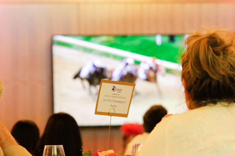 All eyes were glued to the screen during the annual Kentucky Derby Race.