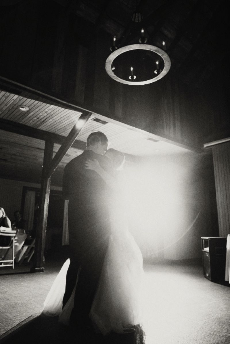 MAY I HAVE THIS DANCE? Ashton&#039;s fear of a wedding with no dancing was unwarranted; after the couple&#039;s solo turn, guests joined them in spades.