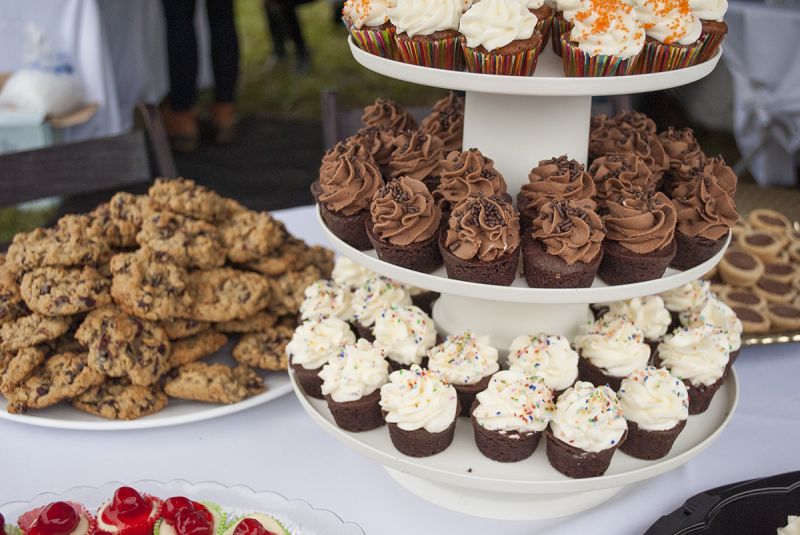 Sweet treats abounded at the Crews Chevrolet tent