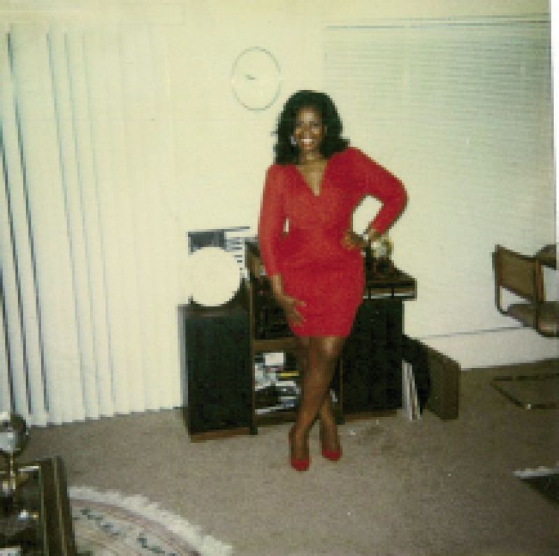Anice on her birthday in August 1975