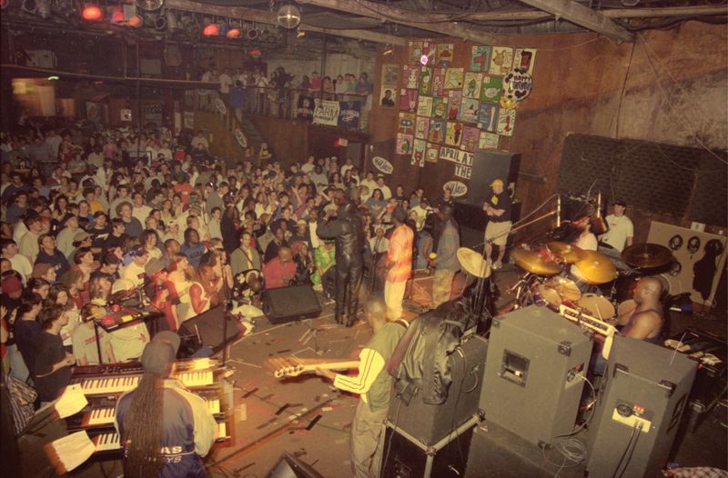 DUB IN THE CLUB: In the mid ’90s, Jamaican roots reggae group, Culture, drew a full house.