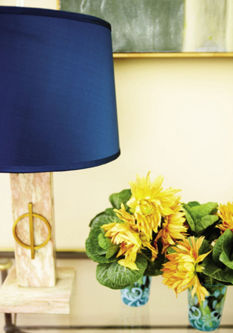 Her knockout vintage lamps