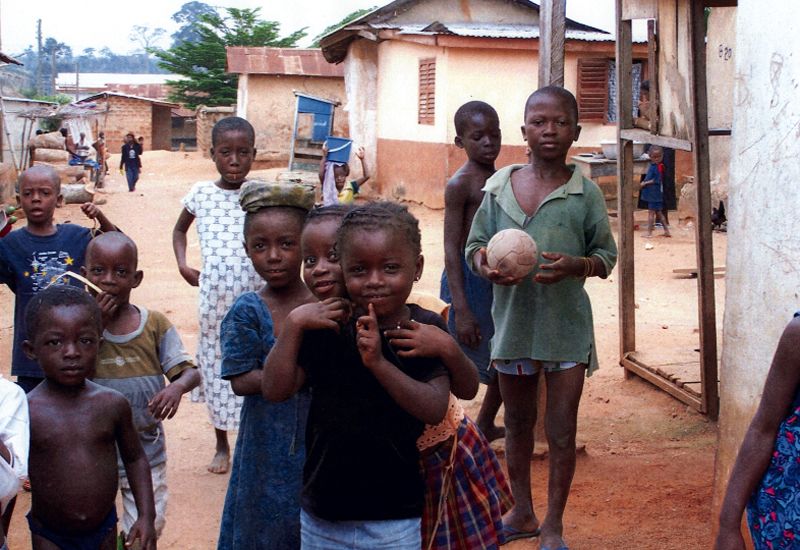 The living conditions of children in Ghana was an eye-opener for American students, teaching them the true meaning of poverty.