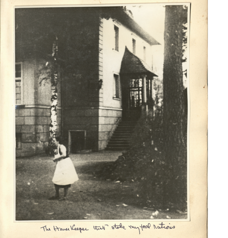 The housekeeper who regularly stole Gertie’s food