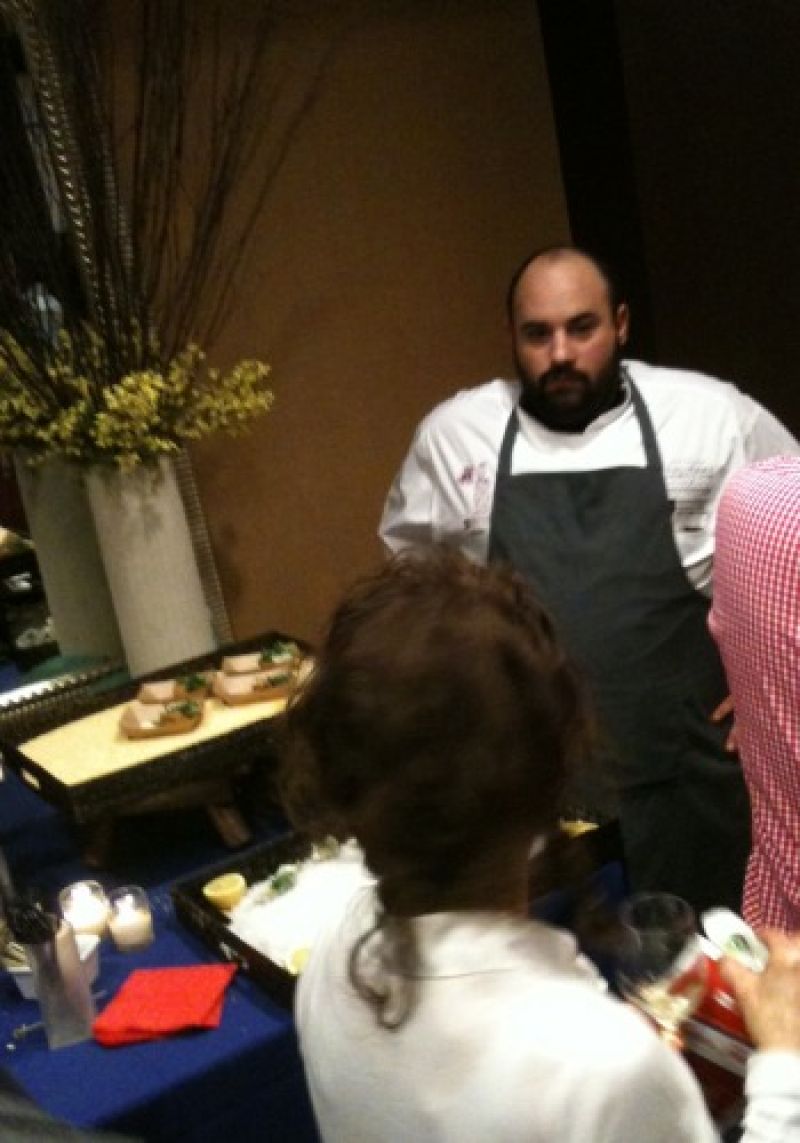 Chef Michael Paley meets and greets