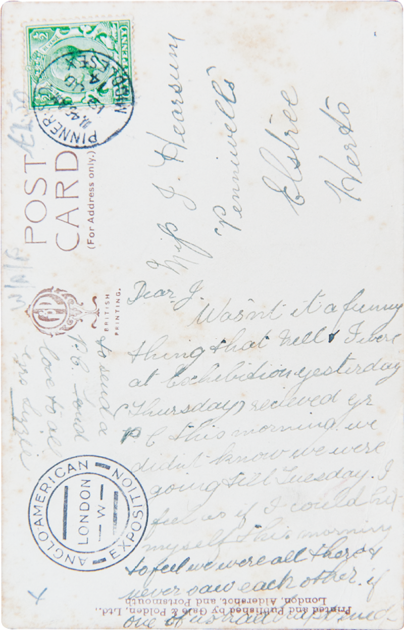 An exposition postcard