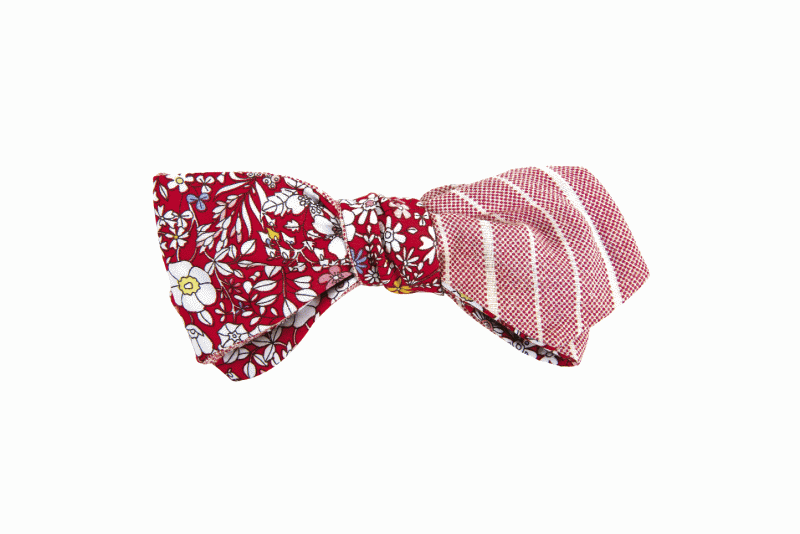 SPIT SHINE MANGOODS The bar staff at Edmund’s Oast and The Ordinary wear designer-maker Jessica Nicoles Garbee’s creations, so you know they’re hip. With soft fabrics and irresistible pattern combos in reversible designs, they’ll appeal to plenty of guys (and even gals) who don’t normally dig bow ties. Buy at spitshinegoods.com.