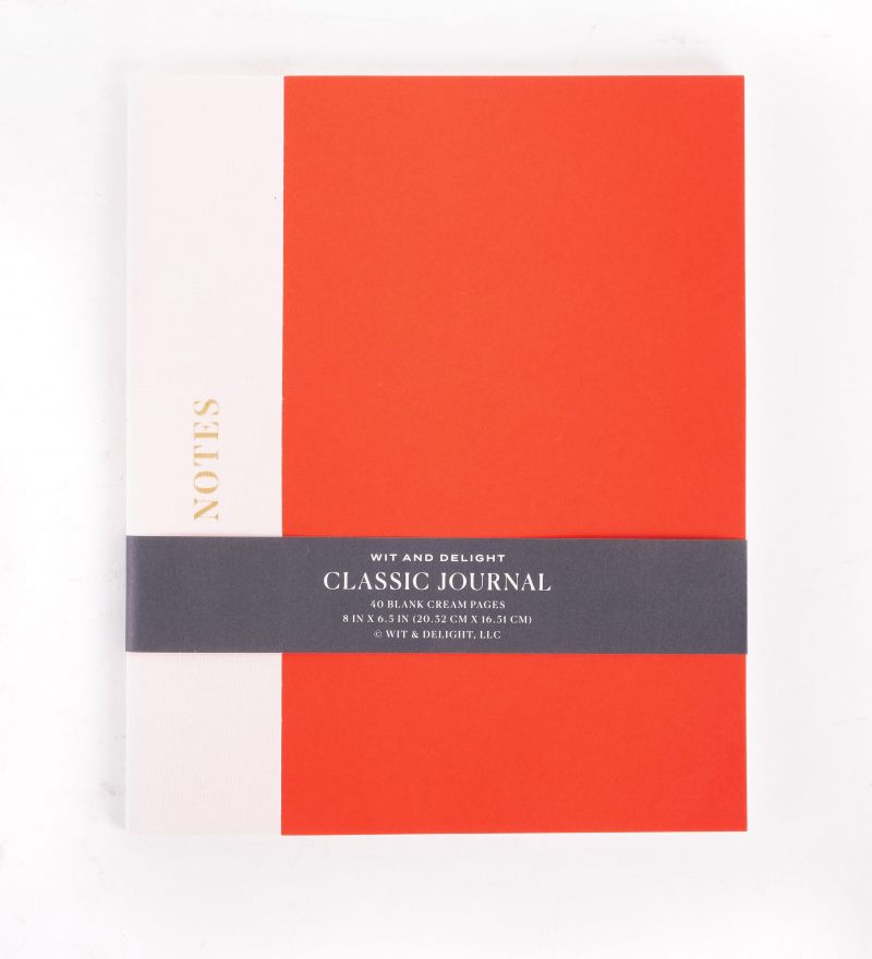 Wit &amp; Delight classic journal, $13 at Mac &amp; Murphy