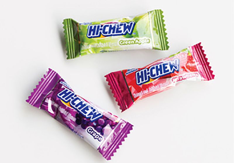 Candy Land: “HI-CHEWs are the best! This is a Japanese fruit candy with a lot of citric acid in it, and they’re super chewy.”