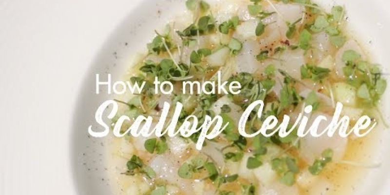 Embedded thumbnail for VIDEO: How To Make Charleston Grill&amp;#039;s Scallop Ceviche