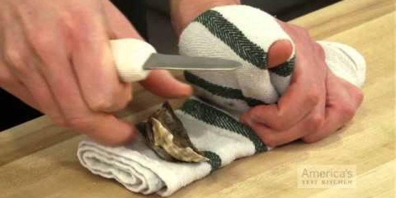 Embedded thumbnail for VIDEO: Get pro tips on shucking raw oysters from America’s Test Kitchen
